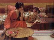 H.Siddons Mowbray Idle Hours USA oil painting artist